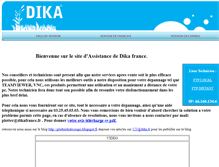 Tablet Screenshot of dika.fr